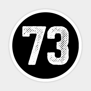 Seventy Three 73 Magnet